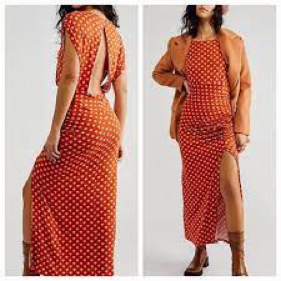 Gorgeous Free People Ginger Combo Dress ❤️❤️❤️ NWT - Picture 4 of 12